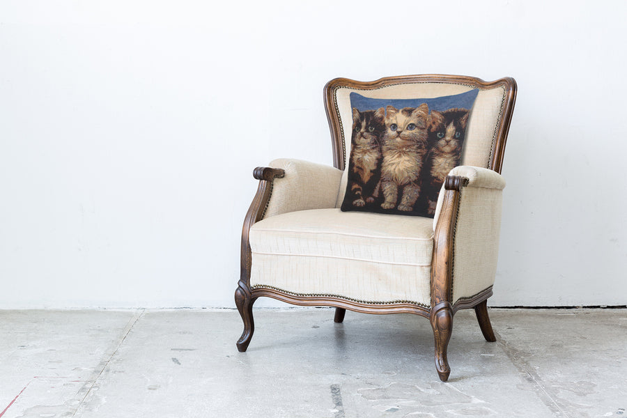 Purrfect Company Decorative Pillow Cushion Cover