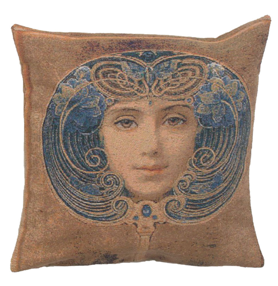 Nouveau Tresses Decorative Pillow Cushion Cover