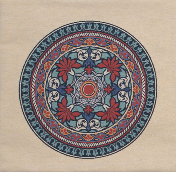 Lotus Mandala Decorative Pillow Cushion Cover