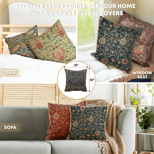 The Tree of Life II Belgian Cushion Cover