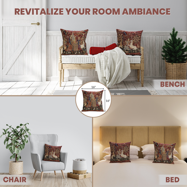 Hearing II Belgian Cushion Cover