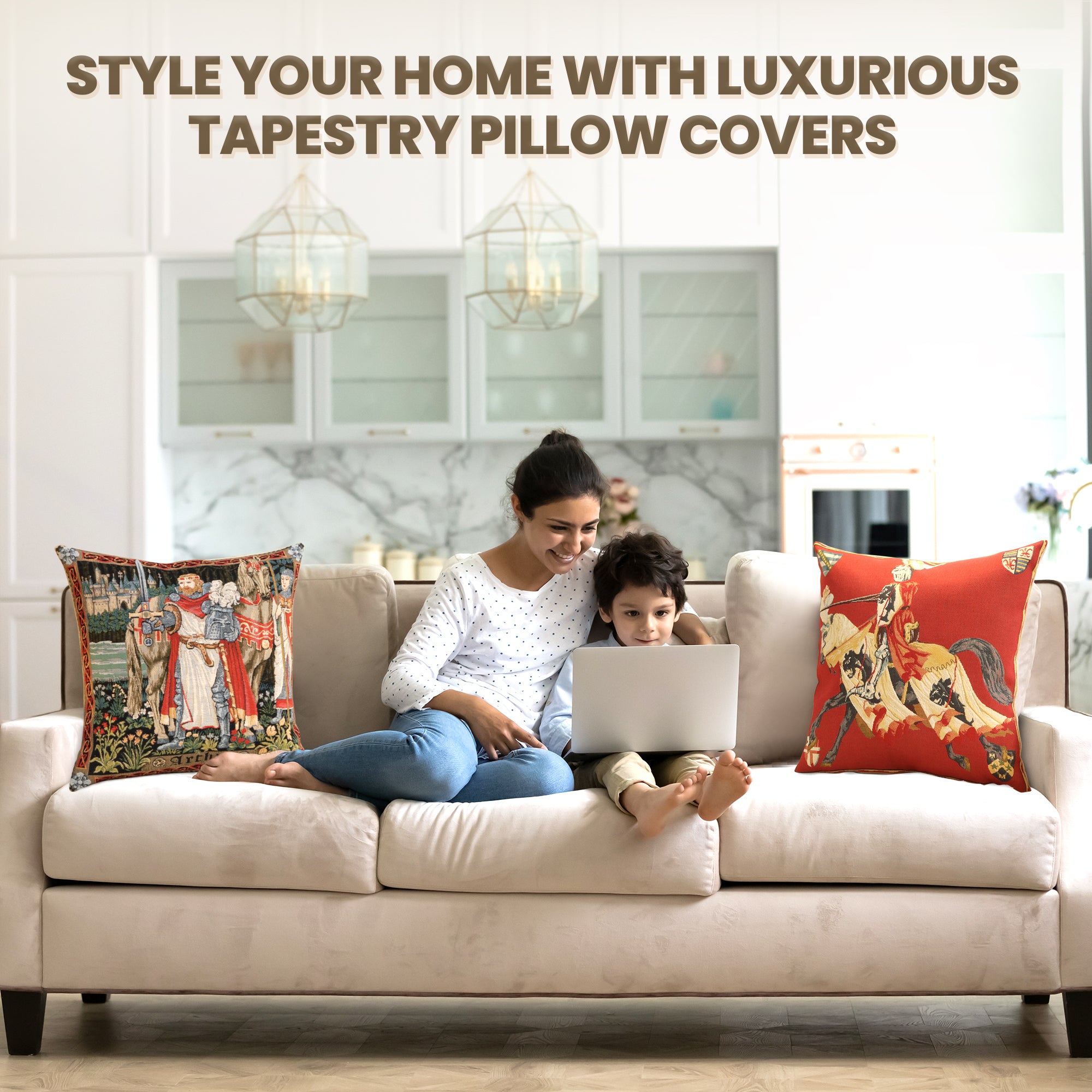 Sceau Templier I European Cushion Cover