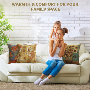 The Iris II Belgian Cushion Cover