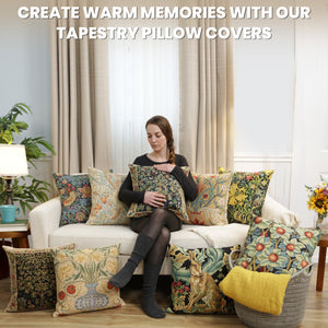 Tree of Life Beige II European Cushion Cover