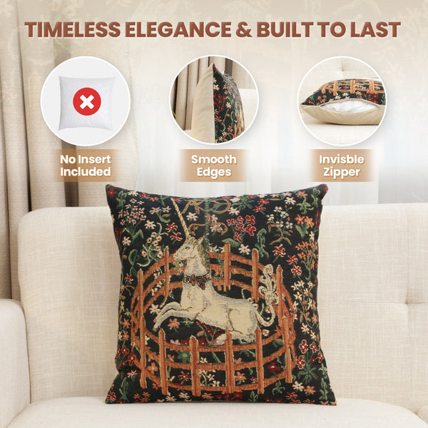 Unicorn  Belgian Cushion Cover