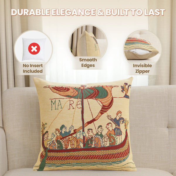 Bayeux Mare Belgian Cushion Cover
