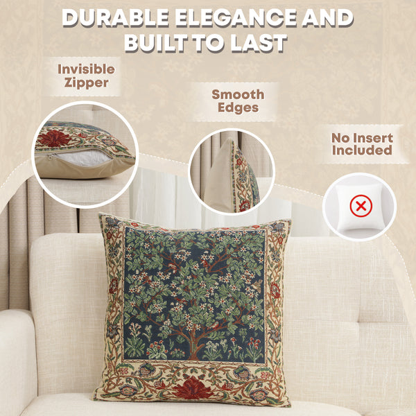 Tree of Life Belgian Cushion Cover