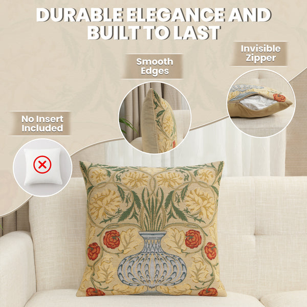 The Rose William Morris European Cushion Cover