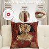 Chien Claude de France European Cushion Cover