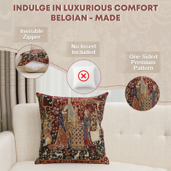Hearing II Belgian Cushion Cover