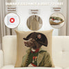 Chien Napoleon European Cushion Cover