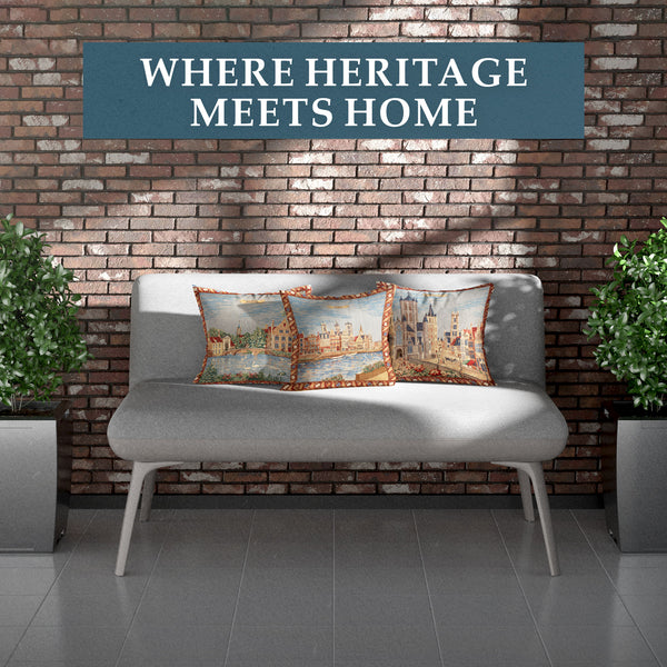 Gent - Graslei European Cushion Cover