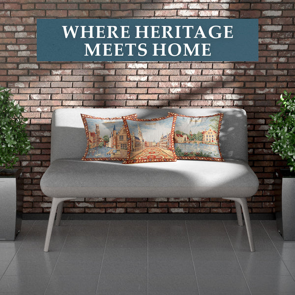 Gent - III Torens European Cushion Cover