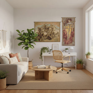 The Battle of Anghiari Italian Tapestry Wall Hanging