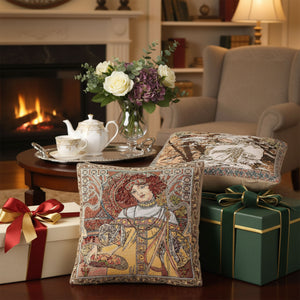 Mucha Autumn I European Cushion Cover