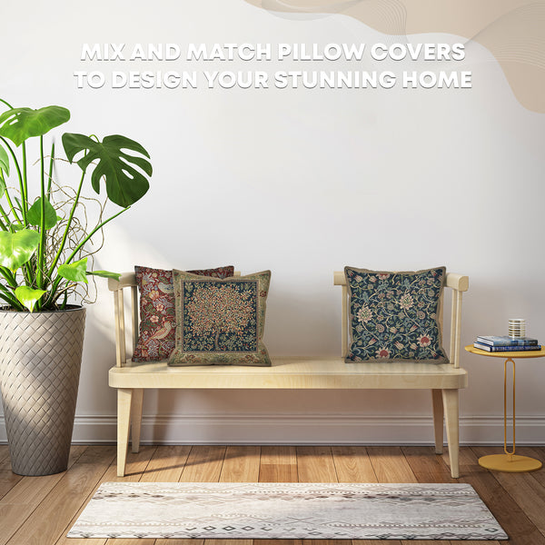 The Tree of Life II Belgian Cushion Cover