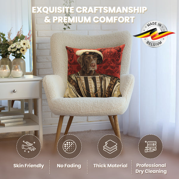 Chien Francois Premier European Cushion Cover