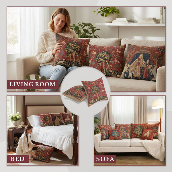 Unicorns I European Cushion Cover