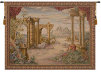 Vue Antique Without People French Tapestry