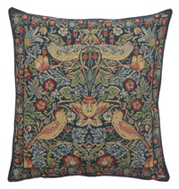 Strawberry Blue Belgian Cushion Cover by William Morris