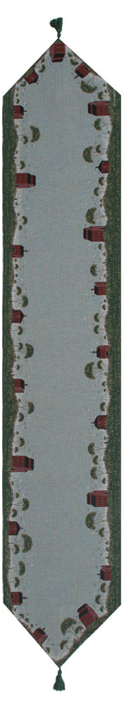 French Farmland I Tapestry Table Runner