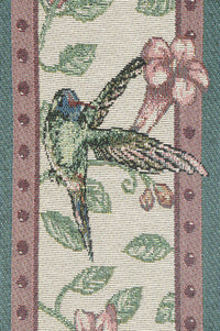 Hummingbird II Tapestry Bell Pull