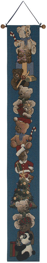 The Bear Club Tapestry Bell Pull