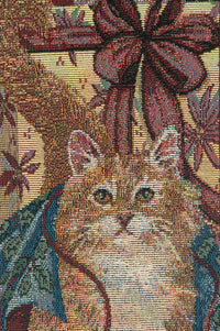 Christmas Curiousity Tapestry Bell Pull