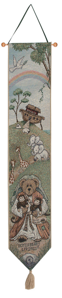 Mr Noah And Friends Tapestry Bell Pull
