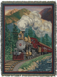Smoky Express Tapestry Throw
