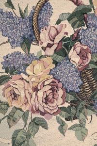 Lavender Bouquet Fine Art Tapestry