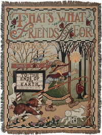 That's What Friends Are For Tapestry Throw
