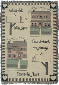 Side By Side Tapestry Throw