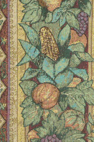 Fruit Columns Tapestry Throw