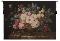 Bouquet Hibiscus Noir French Tapestry