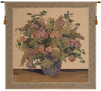 Floral Congregation Beige European Tapestry by James Lee