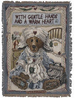 Clara The Nurse Tapestry Throw by Boyd