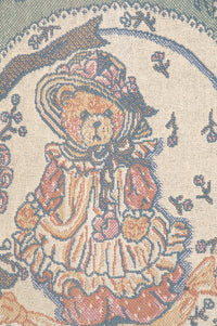 Faith, Love, Hope and Charity Bears Tapestry Throw