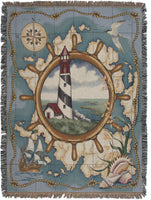 Nautical Highlights Tapestry Throw