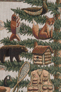 The Outdoorsman Tapestry Throw