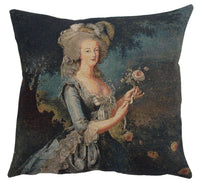 Marie Antoinette In Blue II European Cushion Cover