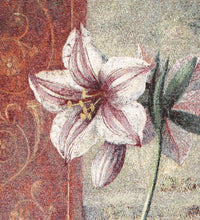 Le Jardin Botanique Lily Fine Art Tapestry by Fabrice de Villeneuve