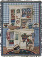 Country Kitchen Tapestry Throw