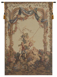 Romantic Swing European Tapestry by Jean-Baptiste Huet