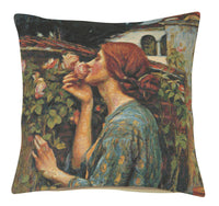 Soul Of The Rose European Cushion Cover by John William Waterhouse