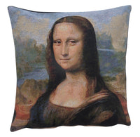 Mona Lisa II European Cushion Cover by Leonardo da Vinci