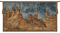 Guido Riccio da Fogliano Italian Tapestry Wall Hanging by Simone Martini