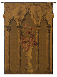 Rose Colonnade European Tapestry