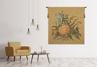 Tropical Pineapple Square European Tapestry