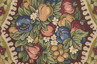 Fruit Medley II Lined European Throw by William Morris